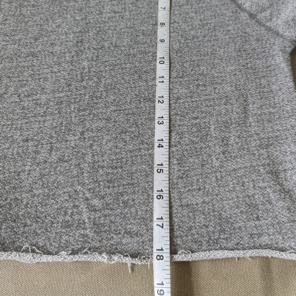 Monrow Cropped Sweatshirt | Size M - Picture 7 of 7